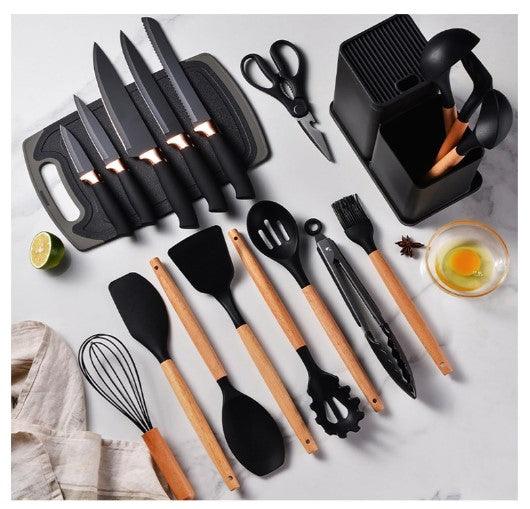 Set Con 19 Utensilios De Cocina